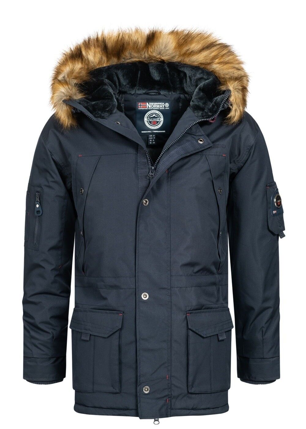 Buy wholesale Men s Parka Geographical Norway ABIOSAURE NAVY DB