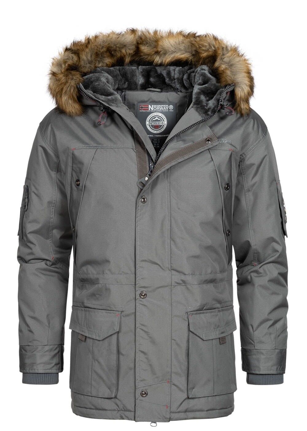 Compra Geographical Norway ABIOSAURE MEN DARK GREY Parka para