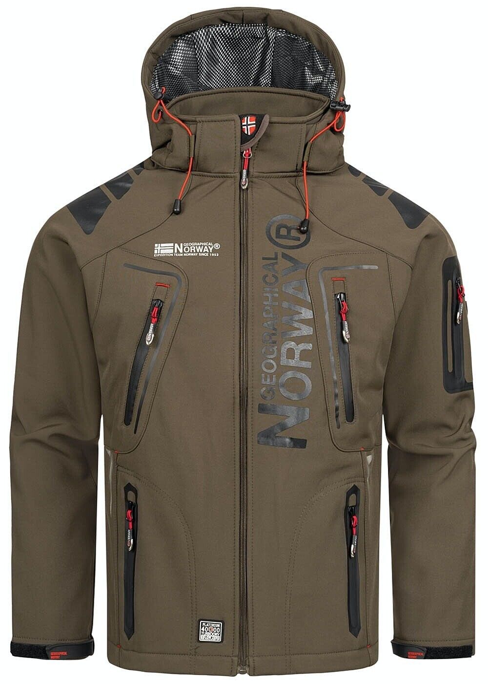 Compra Geographical Norway TECHNO KHAKI BLACK DB MEN 056 Chaqueta