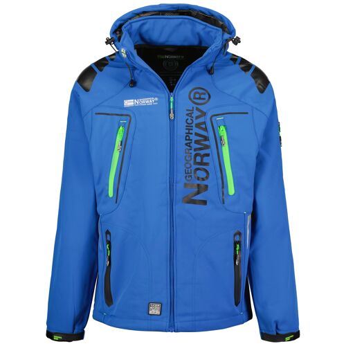 Veste Softshell Homme Geographical Norway TECHNO BLUE GREEN S-2XL MEN 056 DISTRI