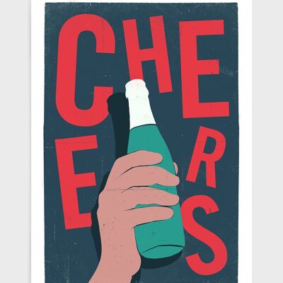 Cheers - A5 - Red