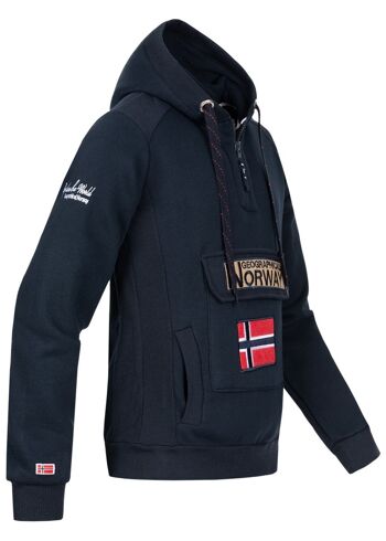 Sweat Homme Geographical Norway GYMCLASS NAVY DB MEN 100 5