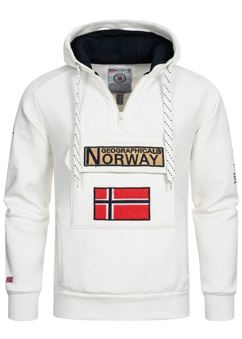 Buy wholesale Men s Sweatshirt Geographical Norway FLAG NAVY DB