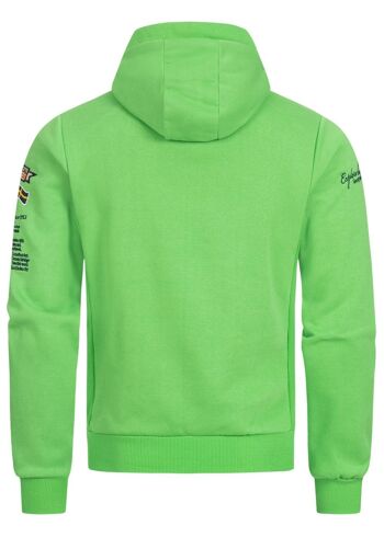 Sweat Homme Geographical Norway GYMCLASS GREEN DB MEN 100 4