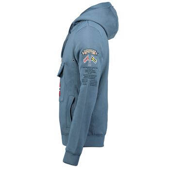 Sweat Homme Geographical Norway GYMCLASS BLUE PETROL DB MEN 054 5