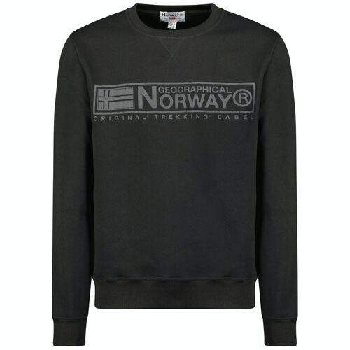 Sweat Homme Geographical Norway GANTOINE BLACK DB MEN 054
