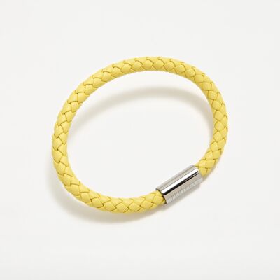 PULSERA PERTEGAZ CUERO AMARILLO