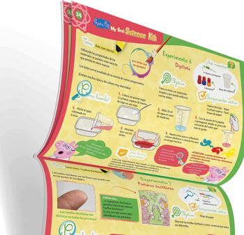 Science4you – Kit scientifique Peppa Pigs pour enfants à partir de 4 ans – 26 expériences scientifiques pour enfants : bulles géantes et kits de culture de graines pour enfants, jouets à tige à partir de 4 ans, jeux d'apprentissage pour garçons et filles de 4 à 7 ans. 7