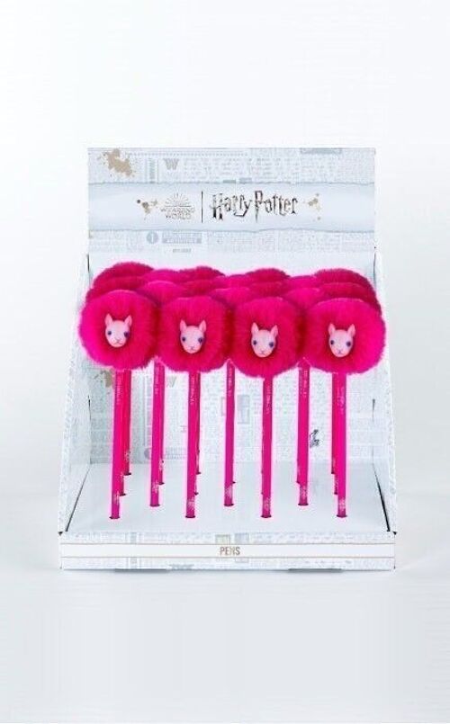 Harry Potter Pygmy Puff Pen Display Tray with 18 Pens