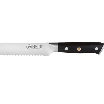 Cuchillo para pan Fukito Ébano X50 23cm