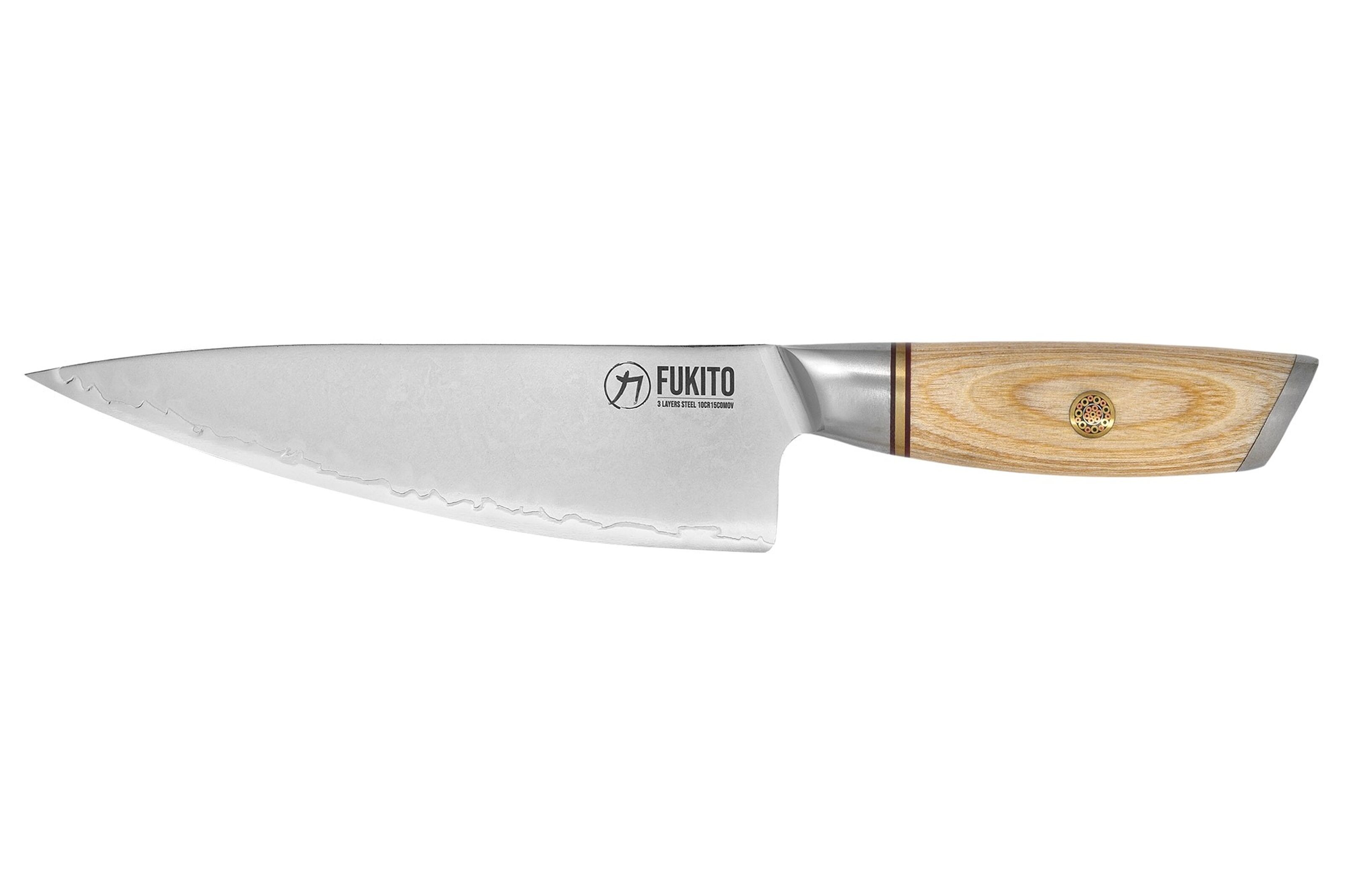 Buy wholesale Chef's knife Fukito Pakka San Mai 21cm