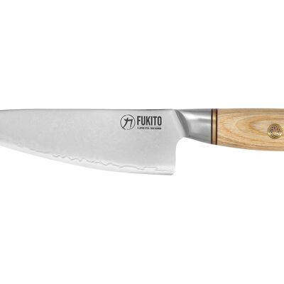 Couteau de chef Fukito Pakka San Mai 21cm