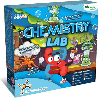 Laboratoire de chimie - Kit scientifique pour enfants