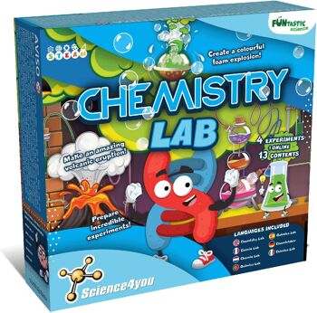 Laboratoire de chimie - Kit scientifique pour enfants 1