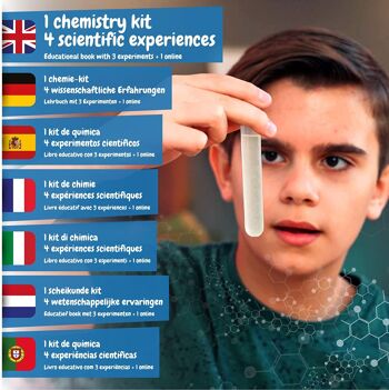 Laboratoire de chimie - Kit scientifique pour enfants 2