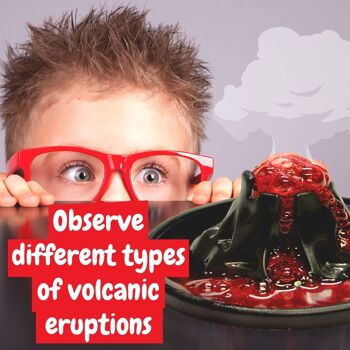 Éruption volcanique - Jouet éducatif 4