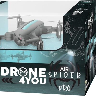 Science4you Drone Mini Air Spider PRO - Petit drone pour débutants et enfants - Mini drone araignée pour la maison et l'extérieur - Petit drone pour enfants de 8 à 12 ans et plus, jouet et cadeau pour garçons et filles de 8 ans et plus