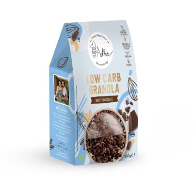 Low Carb & Low Sugar Granola - Nutty Chocolate