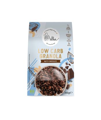 Granola à faible teneur en glucides et en sucre - Chocolat aux noix 2