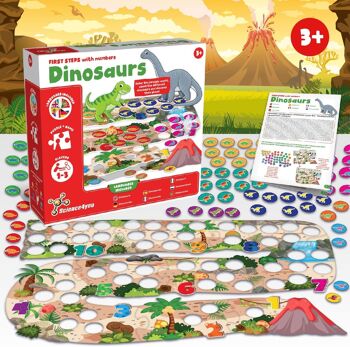 Premiers pas avec les chiffres - Jouet éducatif dinosaures 3