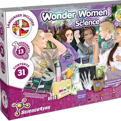 Experimentos científicos de Wonder Women para niños