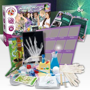 Kit scientifique, plus de 30 expériences de chimie pour les enfants, DIY  STEM Educational Learning Scientific Toys for Kids Age 3 4 5 6 7 8 10 11