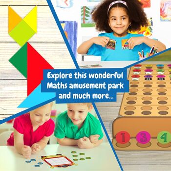 Parc d'attractions Maths Challenge - Jouet STEM 6