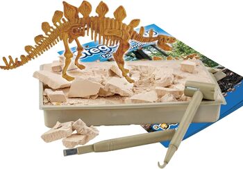 Excavation fossile de stégosaure - Jouet éducatif 2