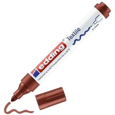 Edding 4500 - Textile marker - 2-3 mm bullet tip - Wash-resistant ink up to 60°C - For writing, drawing