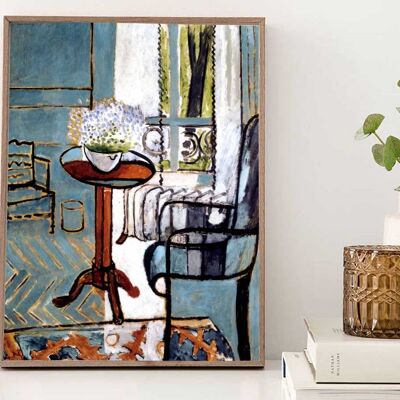 Estampe décorative d'Henri Matisse "Chambre"