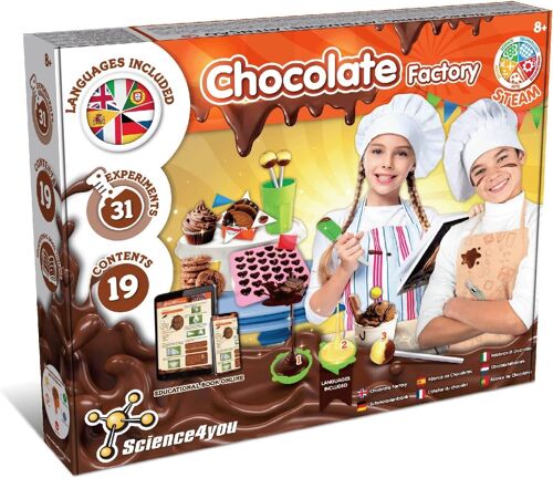 Compra Science4you - Fabbrica di Cioccolato per Bambini +8 Anni, Giochi  Pasquali per Bambini, 31 Attività al Cioccolato per Bambini, Kit per Fare  il Cioccolato per Realizzare Uova di Pasqua al Cioccolato