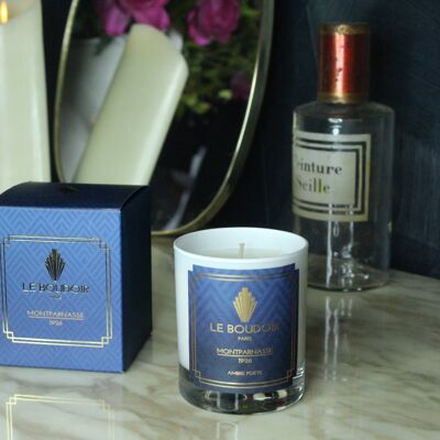100% plant-based candle - Le Boudoir Paris - Montparnasse Edition - Poet Amber Perfume