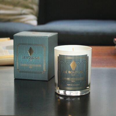 100% vegetable candle - Le Boudoir Paris - Cabaret Montmartre Edition - Perfume of Love