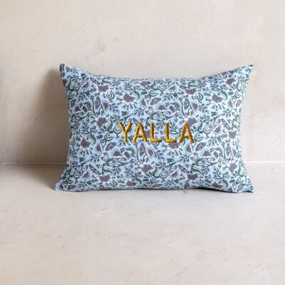 YALA embroidered cushion