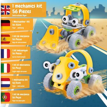 Kit de mécanique pour enfants - Tracteur et voiture 2
