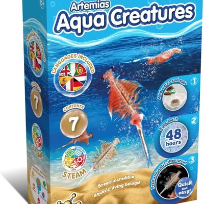 Creature acquatiche Artemia - Kit di biologia per bambini