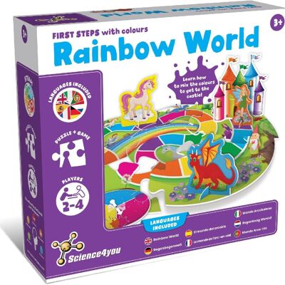 Primi passi con i colori - Giocattolo educativo Rainbow World