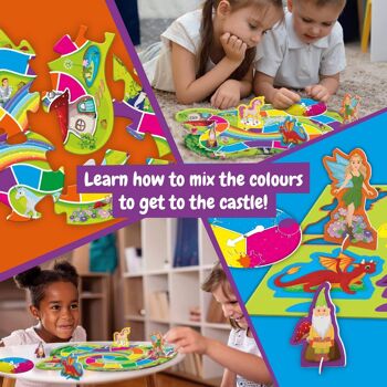 Premiers pas avec les couleurs - Jouet éducatif Rainbow World 6