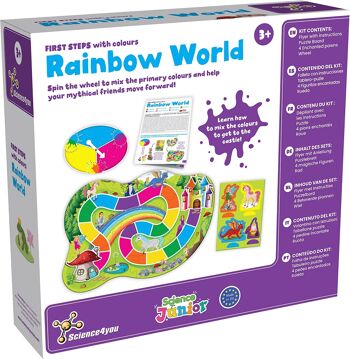 Premiers pas avec les couleurs - Jouet éducatif Rainbow World 8