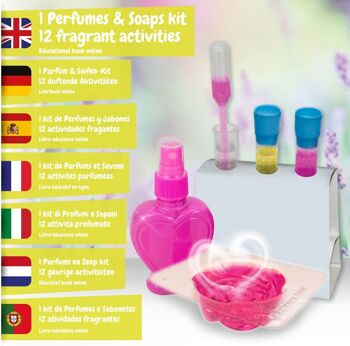 Kit de fabrication de parfums et de savons pour enfants 2