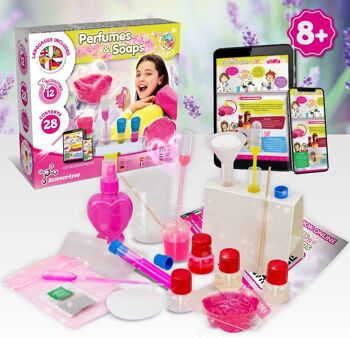 Kit de fabrication de parfums et de savons pour enfants 3