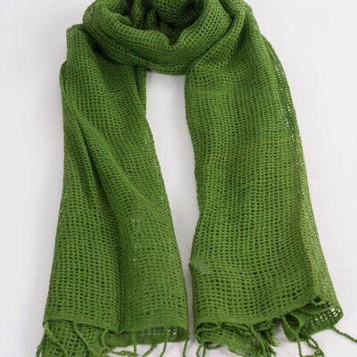 Linen Mesh Scarf