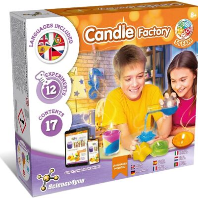 Candle Factory - Kit candele per bambini