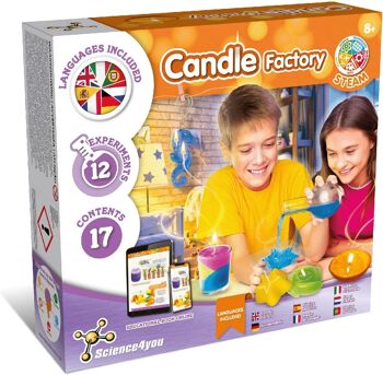 Candle Factory - Kit de bougies pour enfants 1
