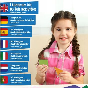 Tangram pour enfants - Jouet éducatif 2