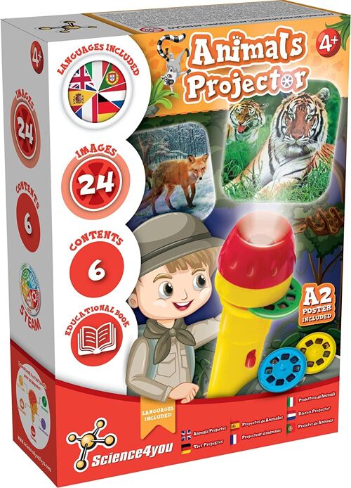 Animal Torch Projector for Kids