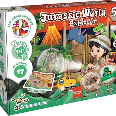 Explorateur du monde jurassique pour les enfants