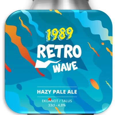 Hazy Pale Ale - Retro Wave