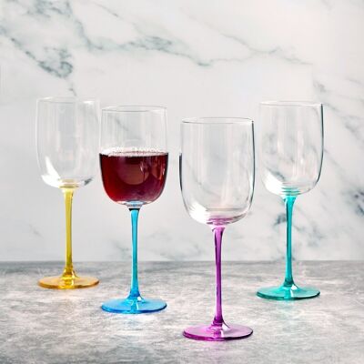 Set of 4 Gala Wine Glasses