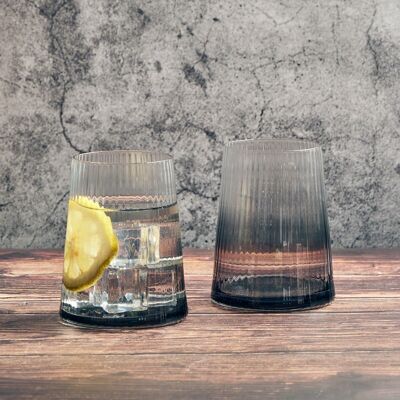 Set of 2 Empire DOF Tumblers Smoke